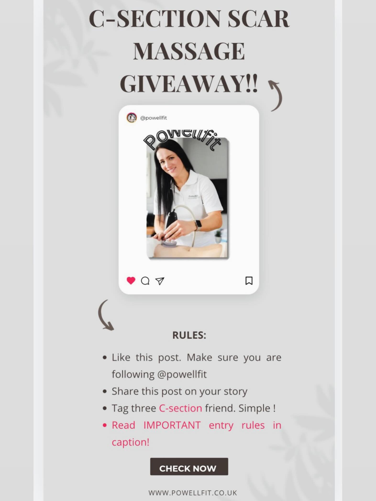 🎉 GIVEAWAY TIME! 🎉

I have reached over 3,000 C-section mamas here and thought, what better way to celebrate than with a giveaway! 🥳🥳 #giveaway 

I haven&rsquo;t done one for ages, so here we go&hellip;

✨ One lucky winner will receive:
&bull; An