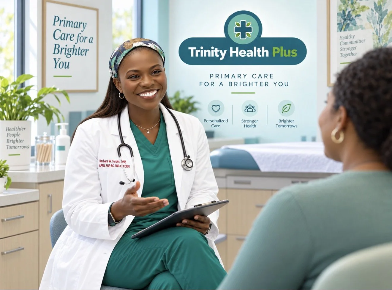 Dr. Barbara Turpin, DNP — Trinity Health Plus primary care for a brighter you