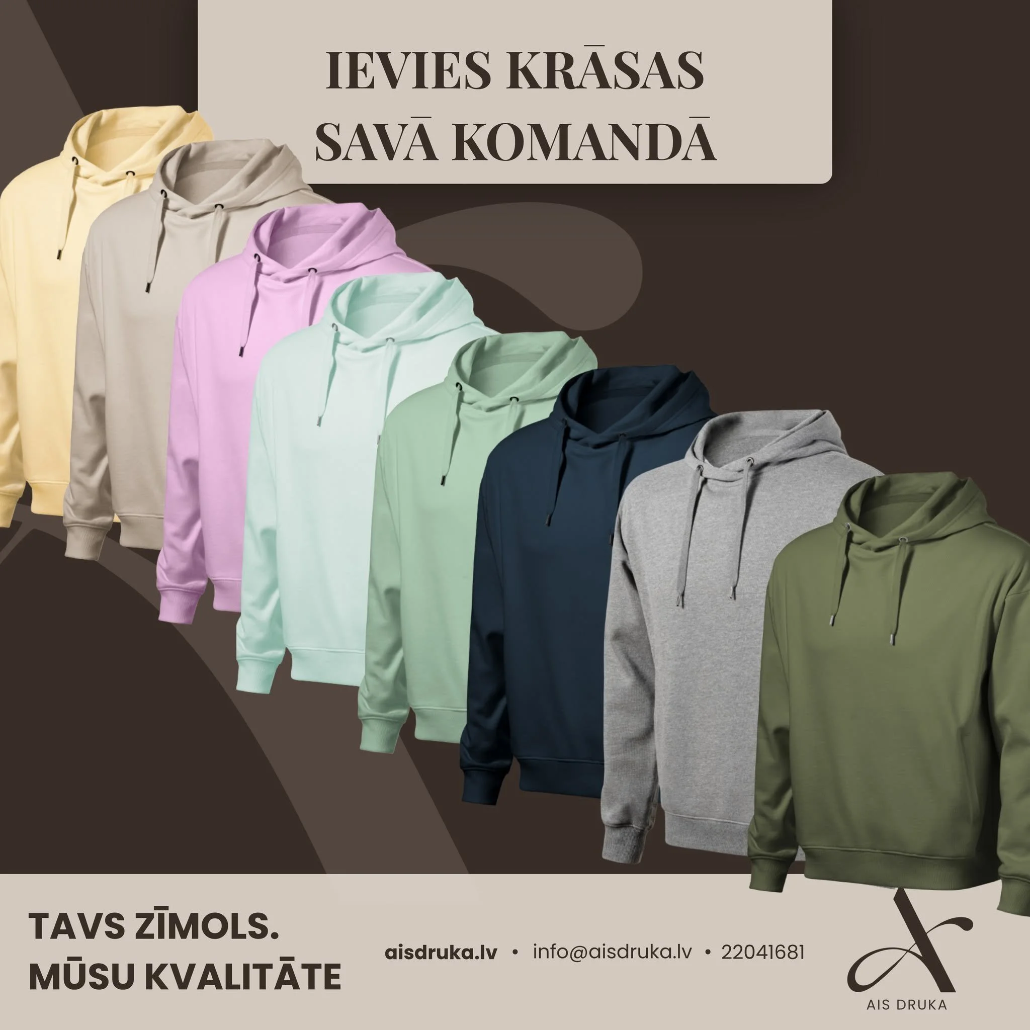 Ievies krāsas savā komandā!