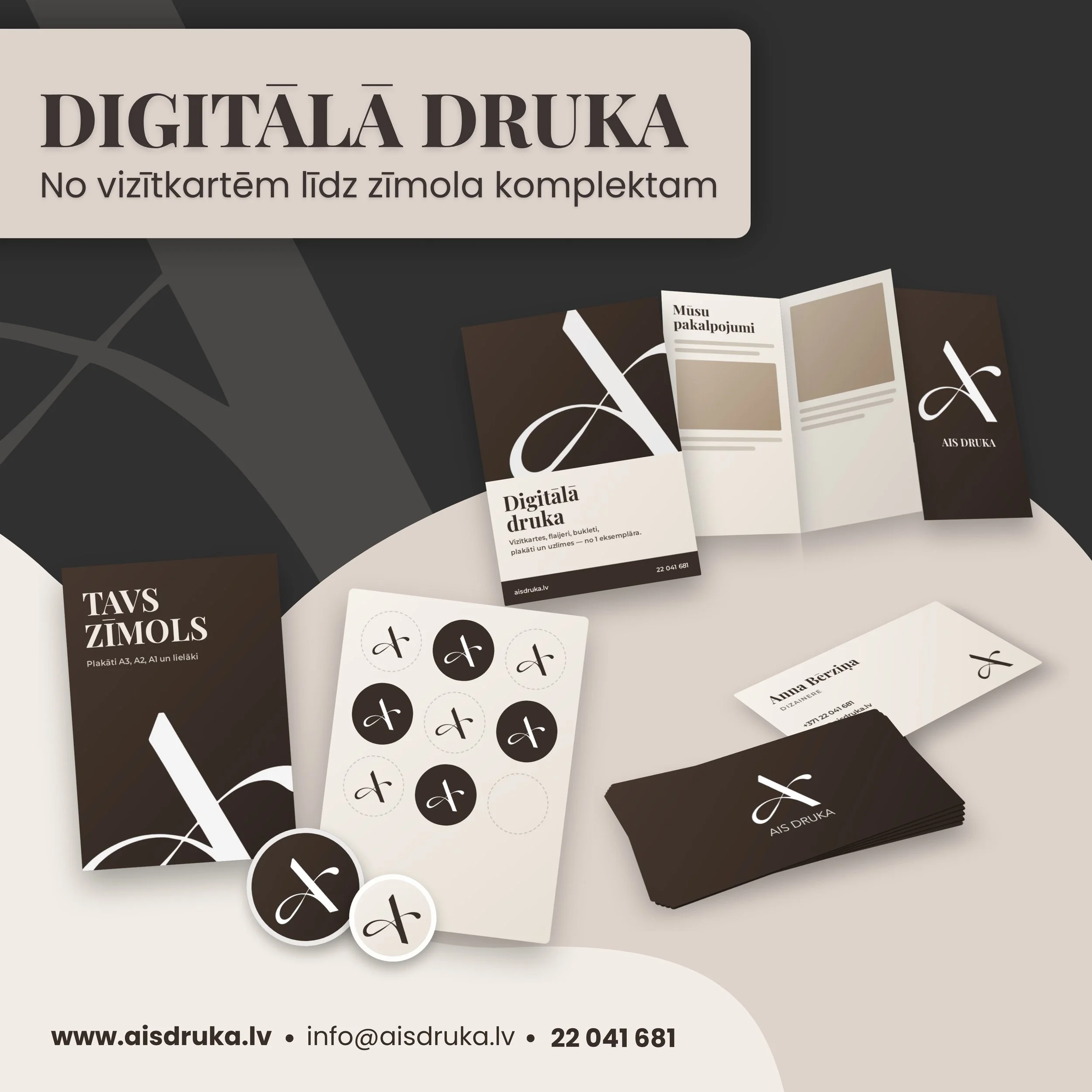TAVAS IDEJAS. MŪSU DRUKĀ.