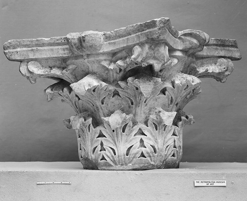 CORINTHIAN ORDER
01 Capital with Acanthus Leaves, 4th Century
The Met Fifth Avenue, Gallery 301

02 Pair of Candelabra, Johannes Schooling, 1772
Rijks Museum Amsterdam Gallery 17