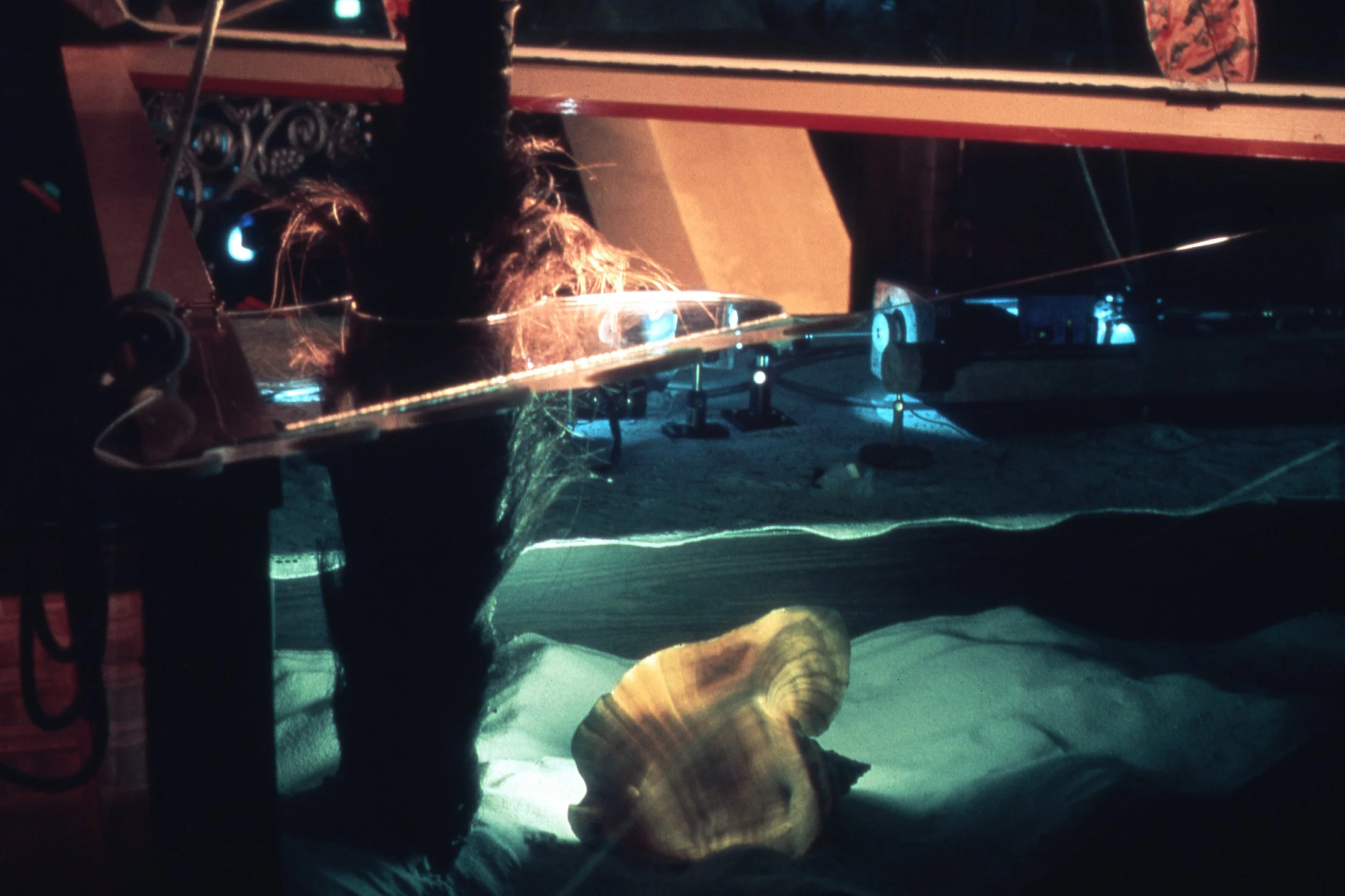 Okay, then half of the beam, the other half of the beam passed by the beam splitter over to the thing, the next piece of scientific equipment, which was called the beam mover. Glenn Anderson, 2022 transcript