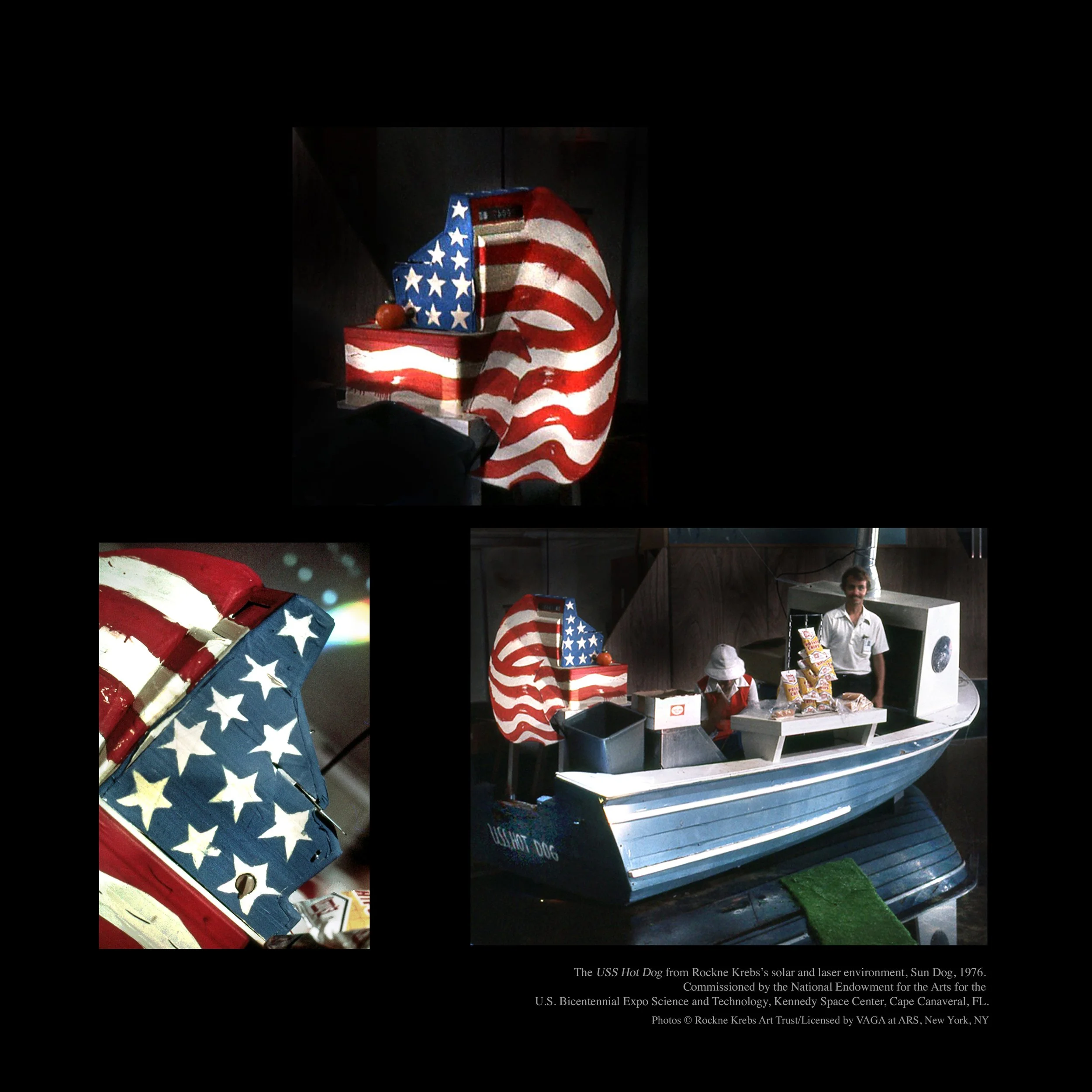 The USS Hot Dog, part of the solar and laser environment, Sun Dog.