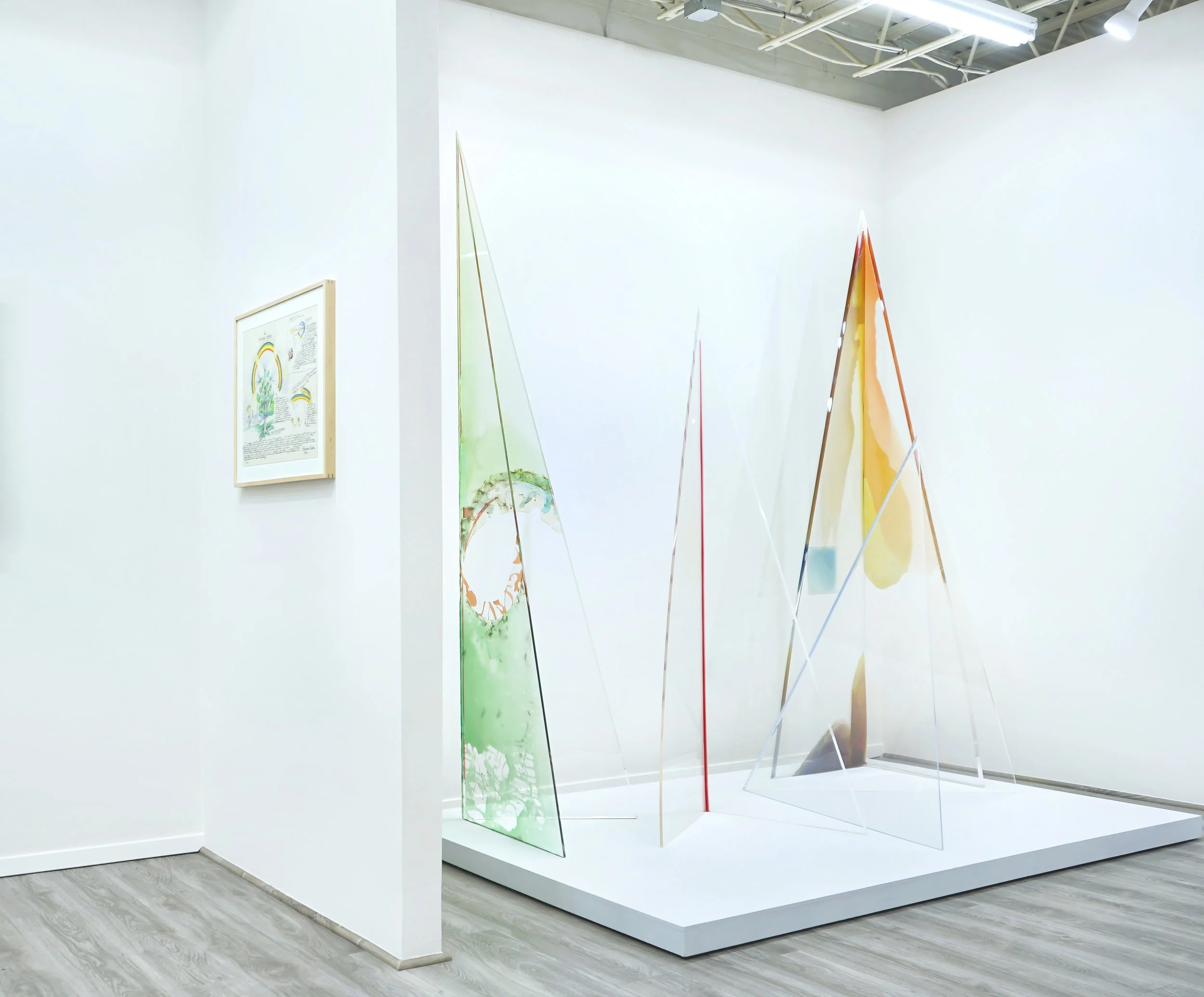 RK Plexi pieces and Rainbow.Pazo Fine Art exhibit.jpg