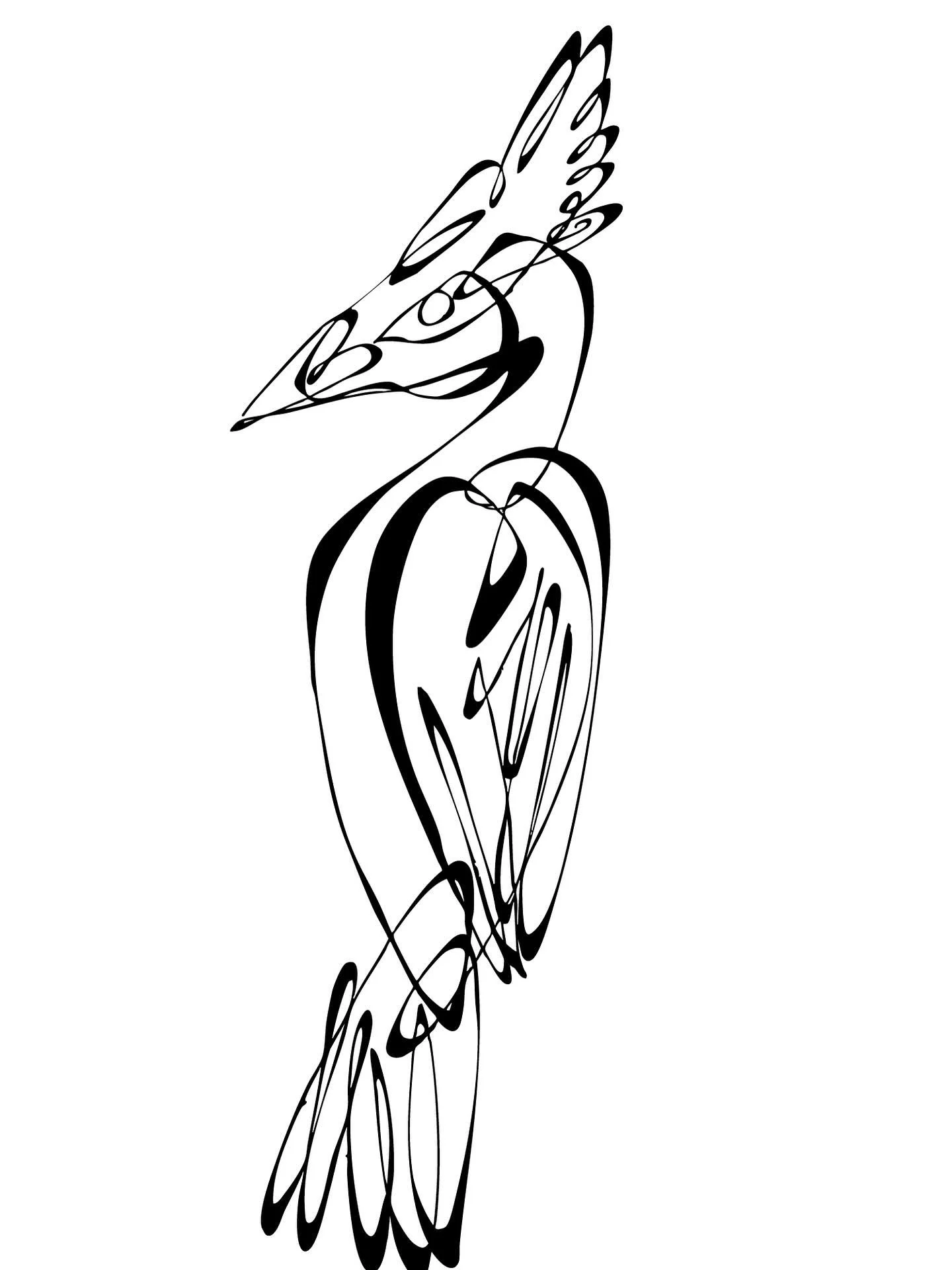 Pileated Woodpecker 🌲🐧

I got so lucky at the thrift store, I found a frame with gallery glass! It keeps there from being a glare on your artwork. So I painted this guy to fit inside.

Drawn with India ink using a glass dip pen.

#goldbonesart #woo