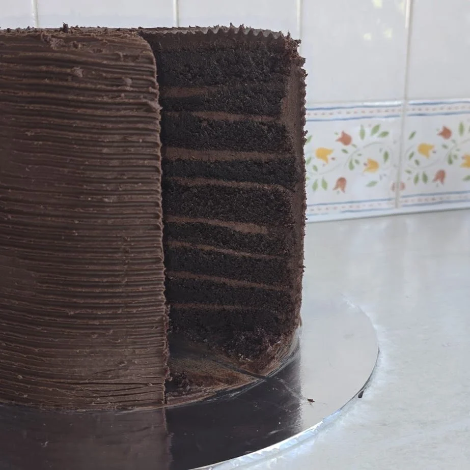 8" Chocolate Fudge Cake