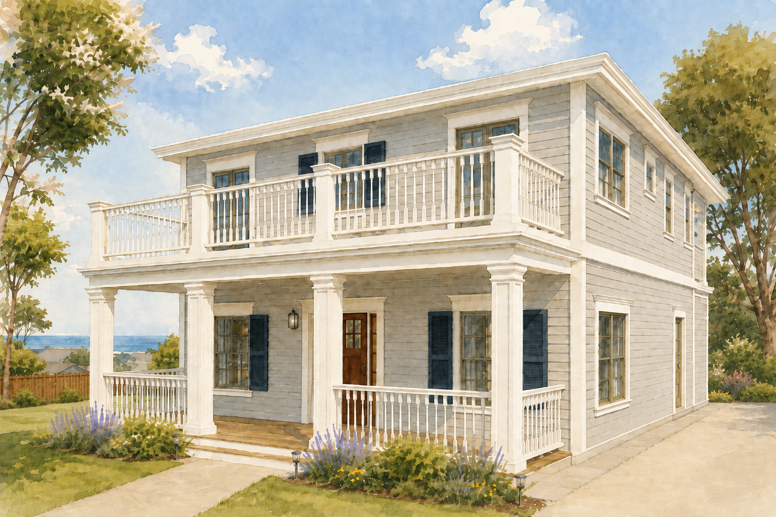 3D render of The Bayview