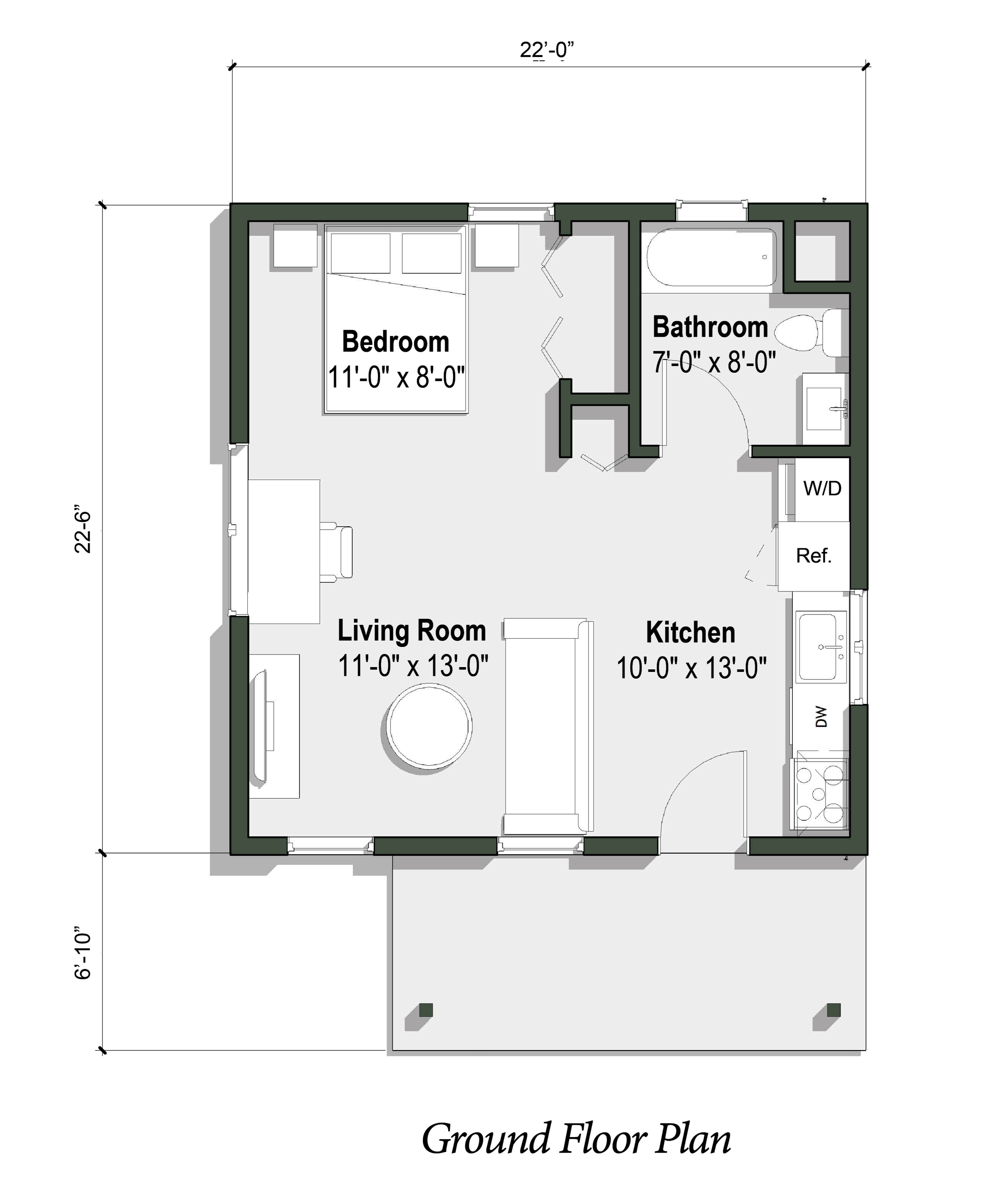 floor plan of El Abuelito I