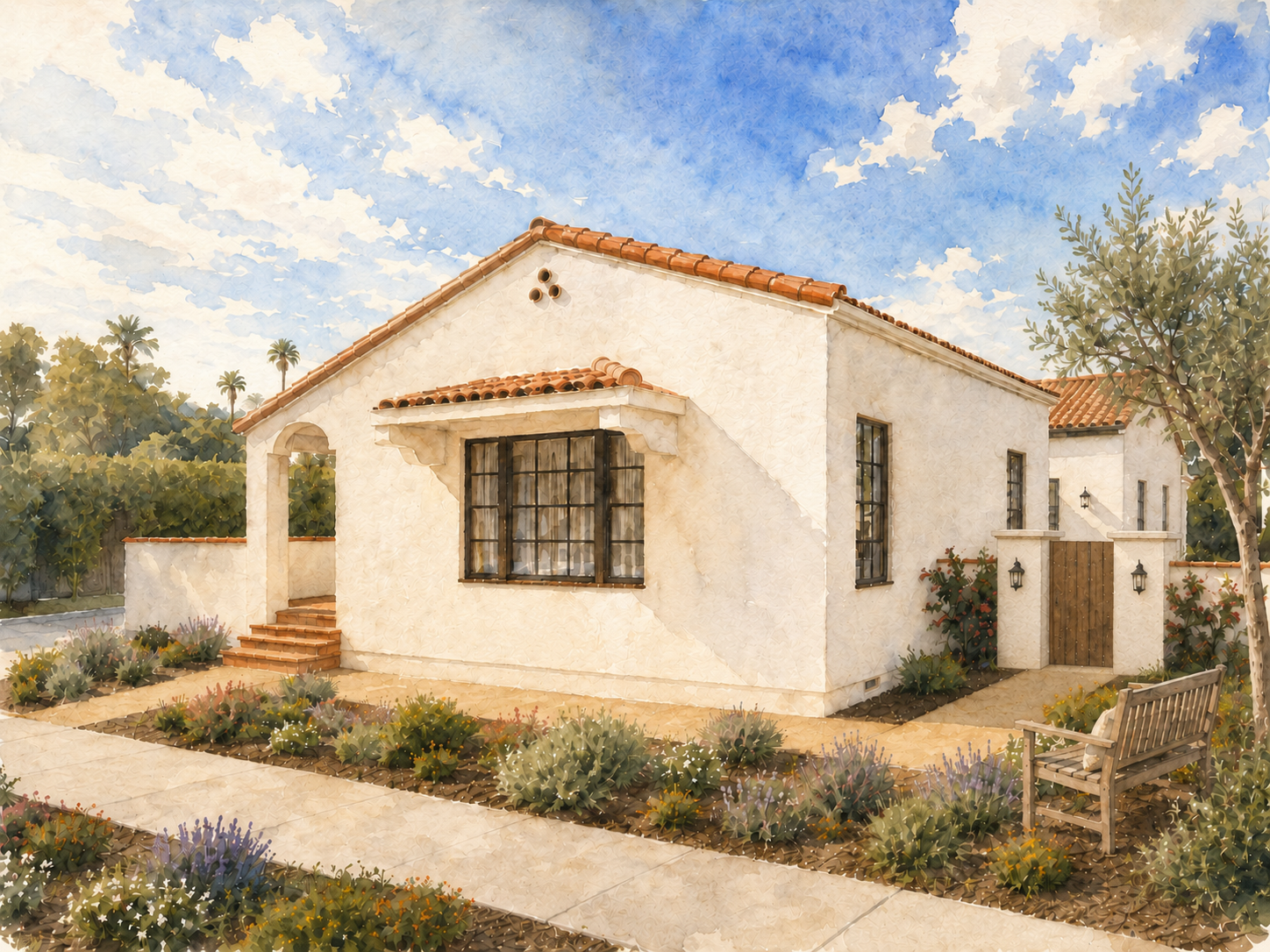 3D view of Figueroa I - front