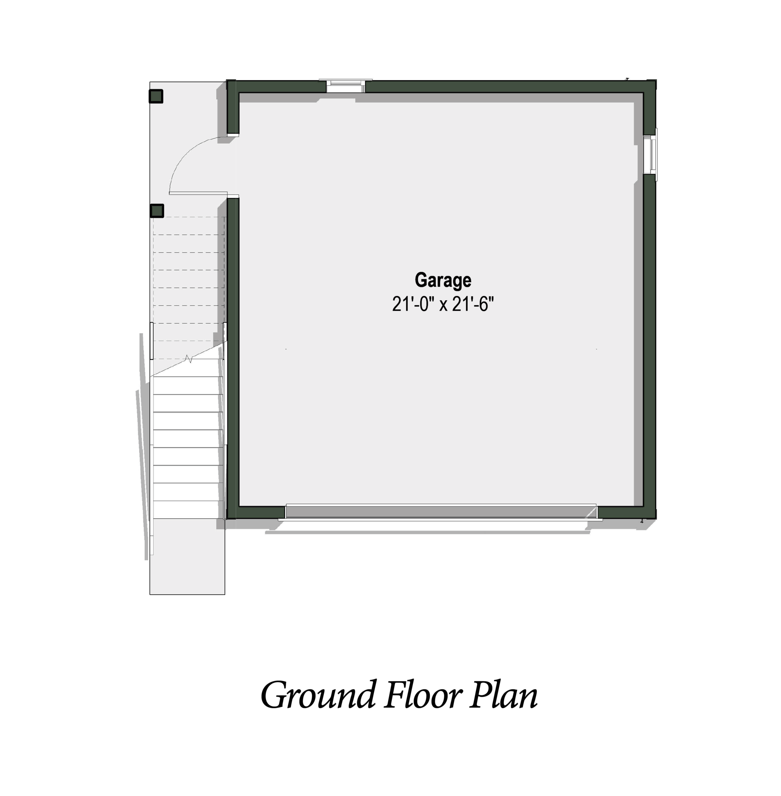 ground floor plan of The Oma