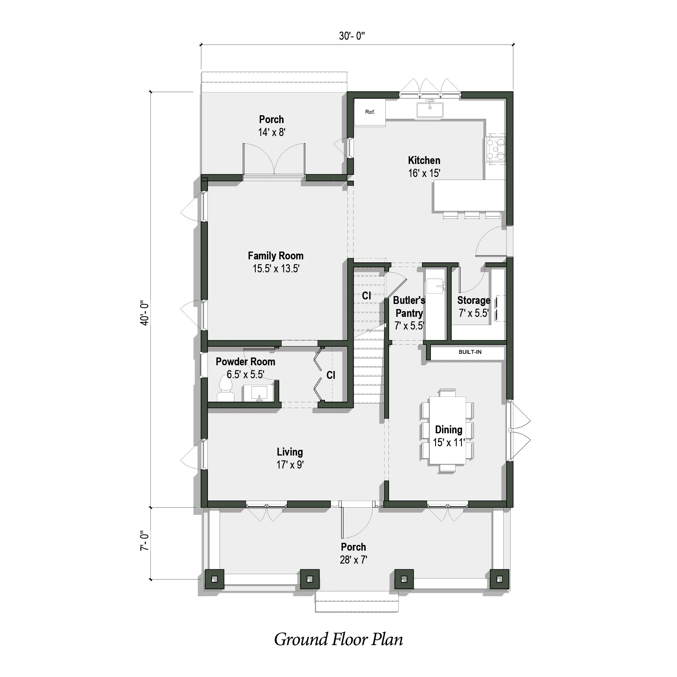 Ground floor plan