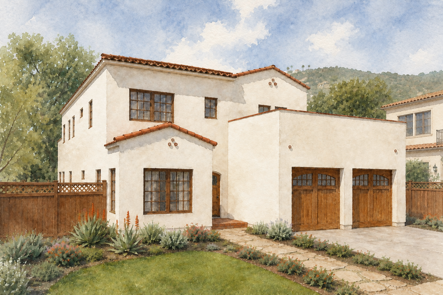 3D render of La Pacifica