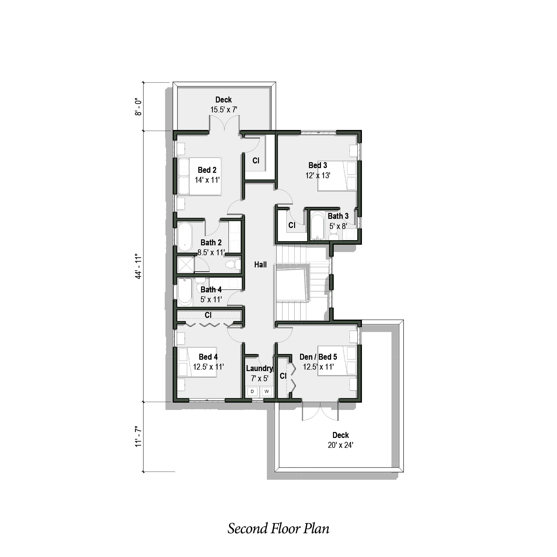 Second floor plan