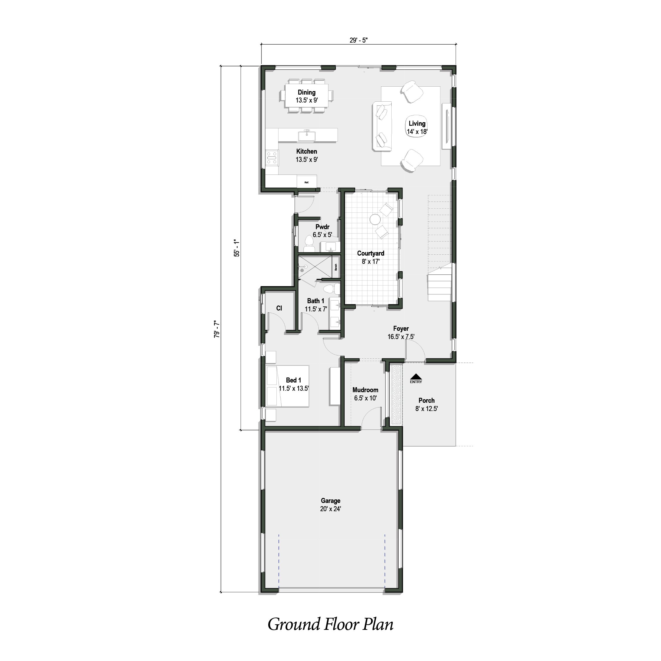 Ground floor plan