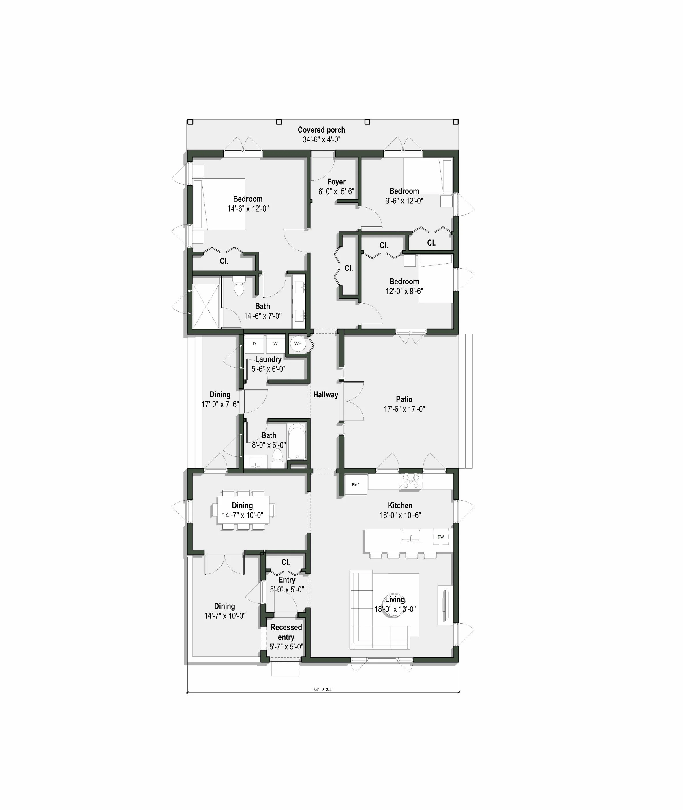 The Figueroa I floor plan