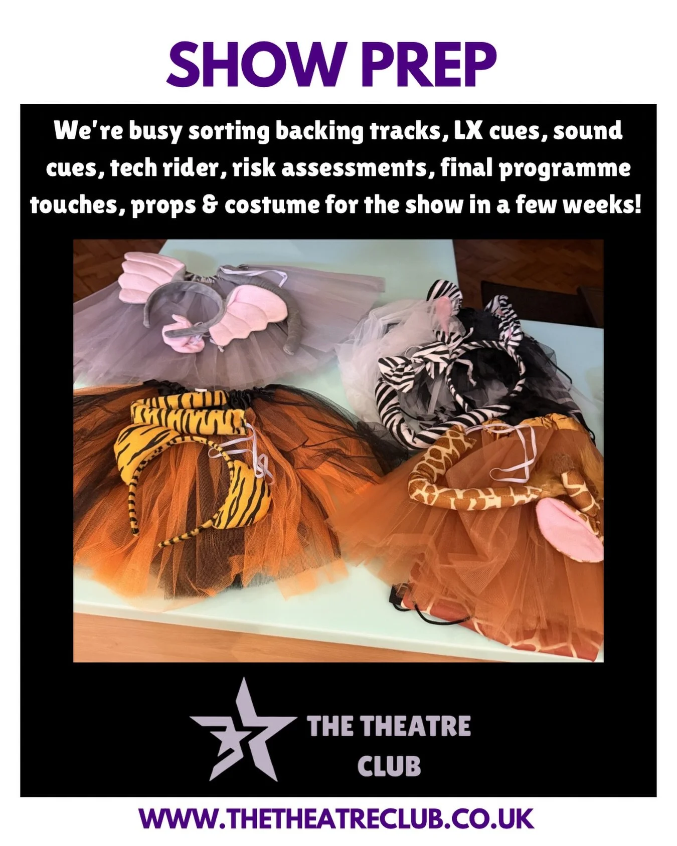 ✨ What you see on stage is only a tiny part of the story&hellip;

While our performers are busy rehearsing, there&rsquo;s a whole other production happening behind the scenes!

This week alone we&rsquo;ve been:
🎭 Finalising backing tracks
💡 Program