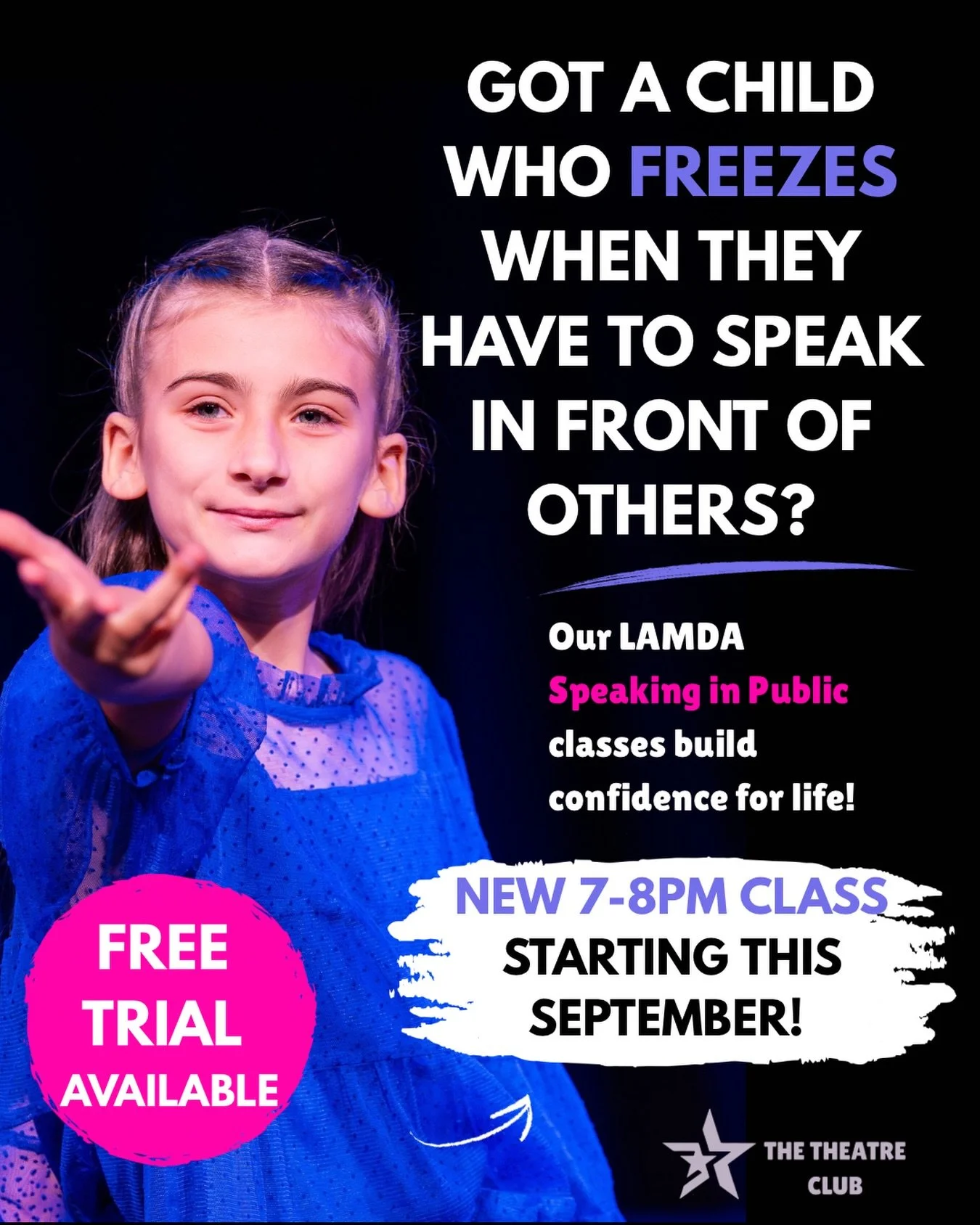 Does your child have LOADS to say at home&hellip; but struggles when all eyes are on them?

Maybe they hate putting their hand up.

Rush through presentations.

Speak too quietly.

Or know exactly what they want to say &mdash; until they&rsquo;re sta
