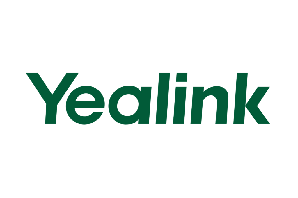 YeaLink logo in green text on a black background.