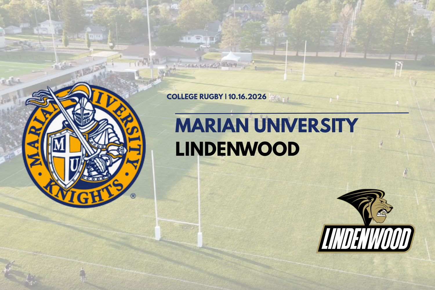 Marian Rugby vs. Lindenwood University