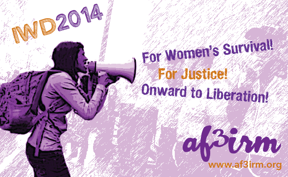 AF3IRM’s 2014 International Working Women’s Day Statement