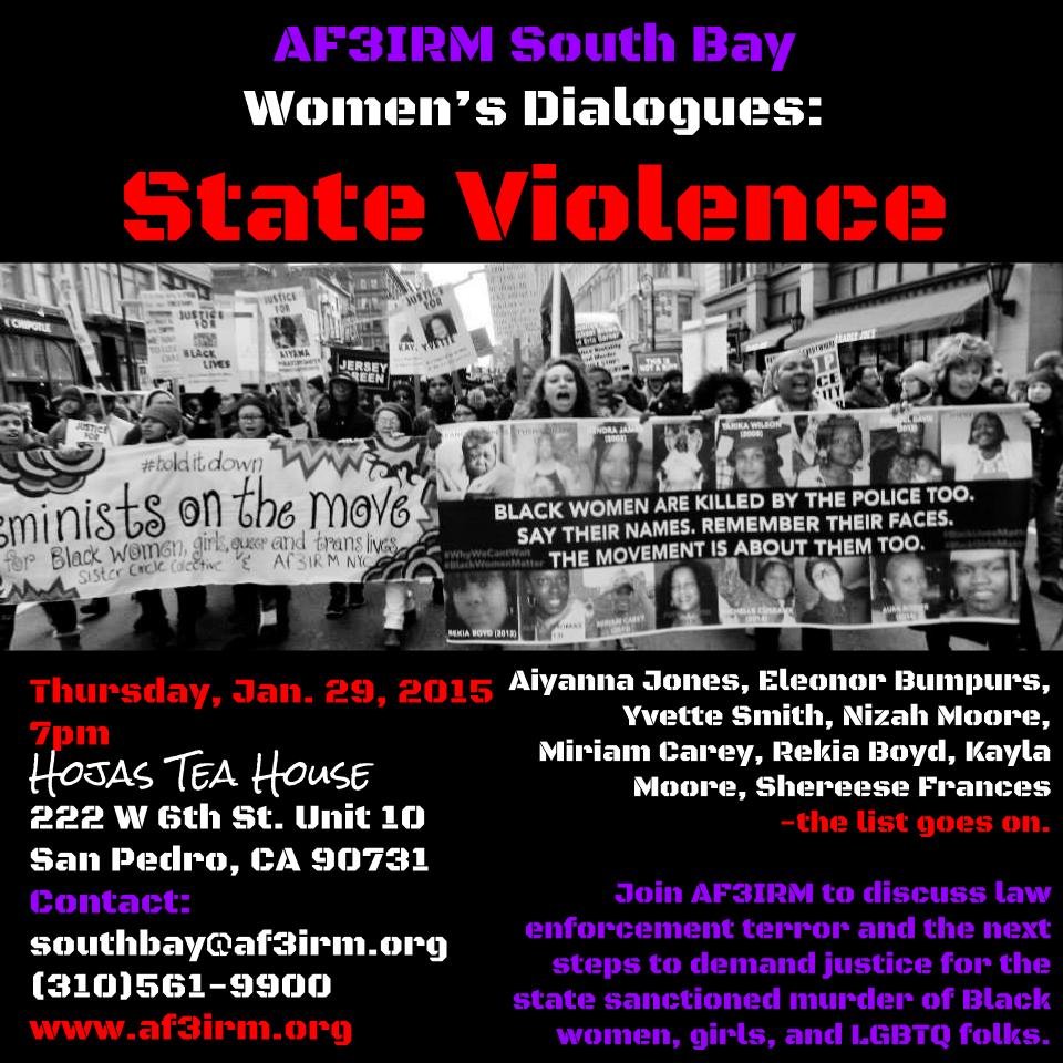 South Bay Women's Dialogues: State Violence