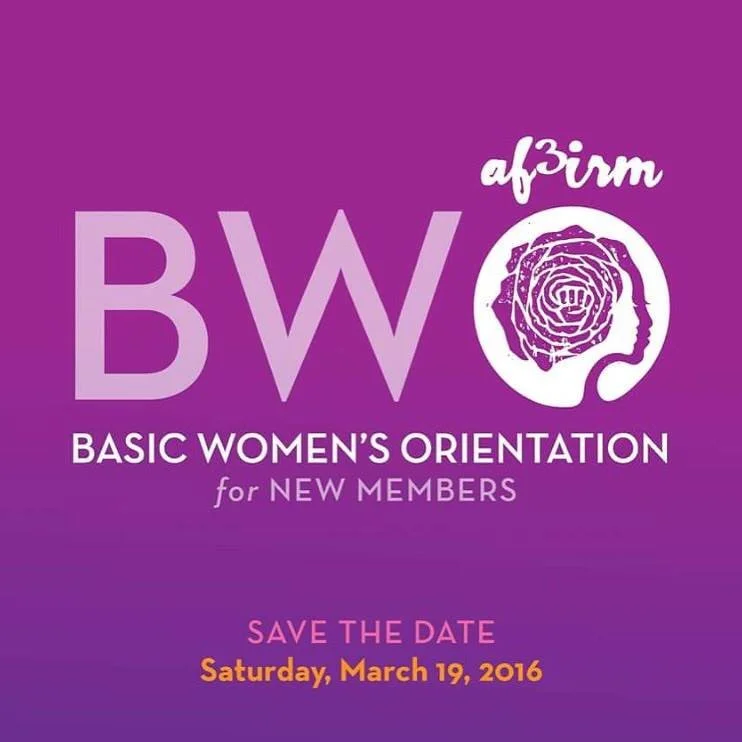New York | Basic Women's Orientation on March 19th!