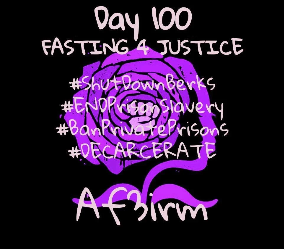 AF3IRM SAN DIEGO IN 100TH DAY OF PROTEST AGAINST THE PRIVATE PRISON SYSTEM!