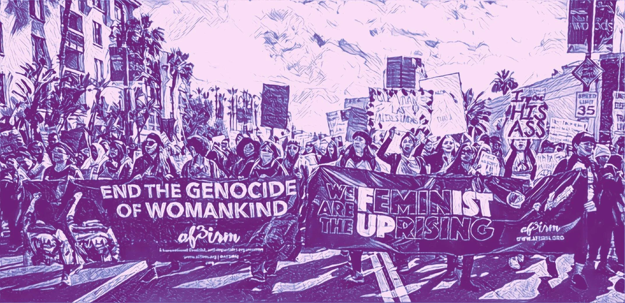 March for the Feminist Future in honor of International Women’s Day in Downtown Los Angeles on March 3rd!