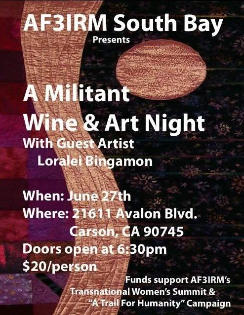 A Militant Wine and Art Night with Loralei Bingamon!