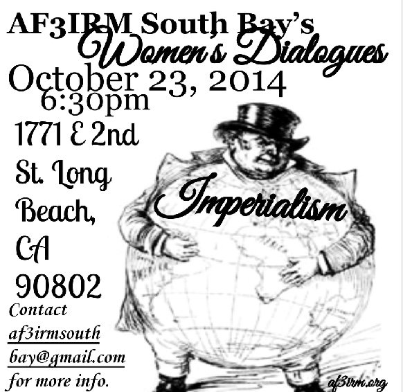 AF3IRM South Bay's Women Dialogues: Imperialism