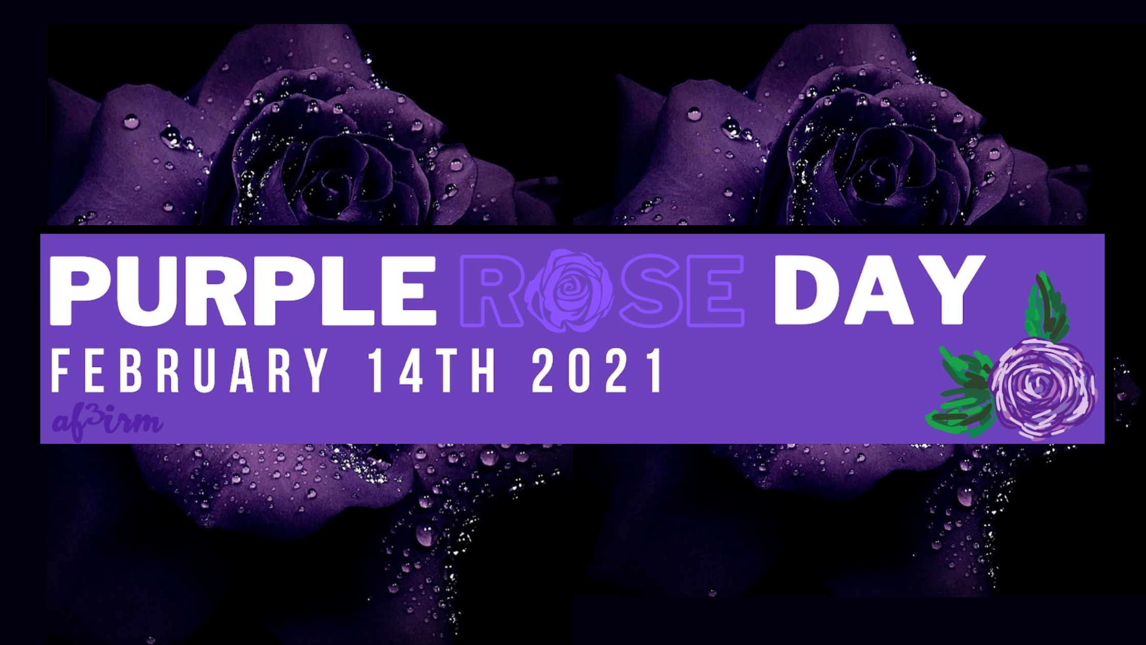 For our Sisters and Grandmothers: Purple Roses Up! 