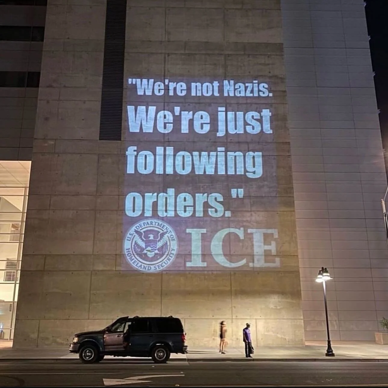 ICE is the new Gestapo. The Nuremberg defense refers to a legal argument used by defendants in war crimes trials, claiming they were &ldquo;only following orders&rdquo; from superiors and should not be held responsible for their actions. However, thi