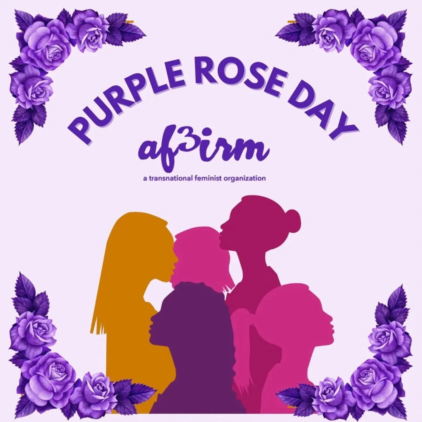 Purple Rose Day 2026 holds a deep significance for women and survivors who are grappling with the patriarchal violence and impunity exposed by the Epstein files. 

Accountability must not end with one man. 
We call for accountability across all insti