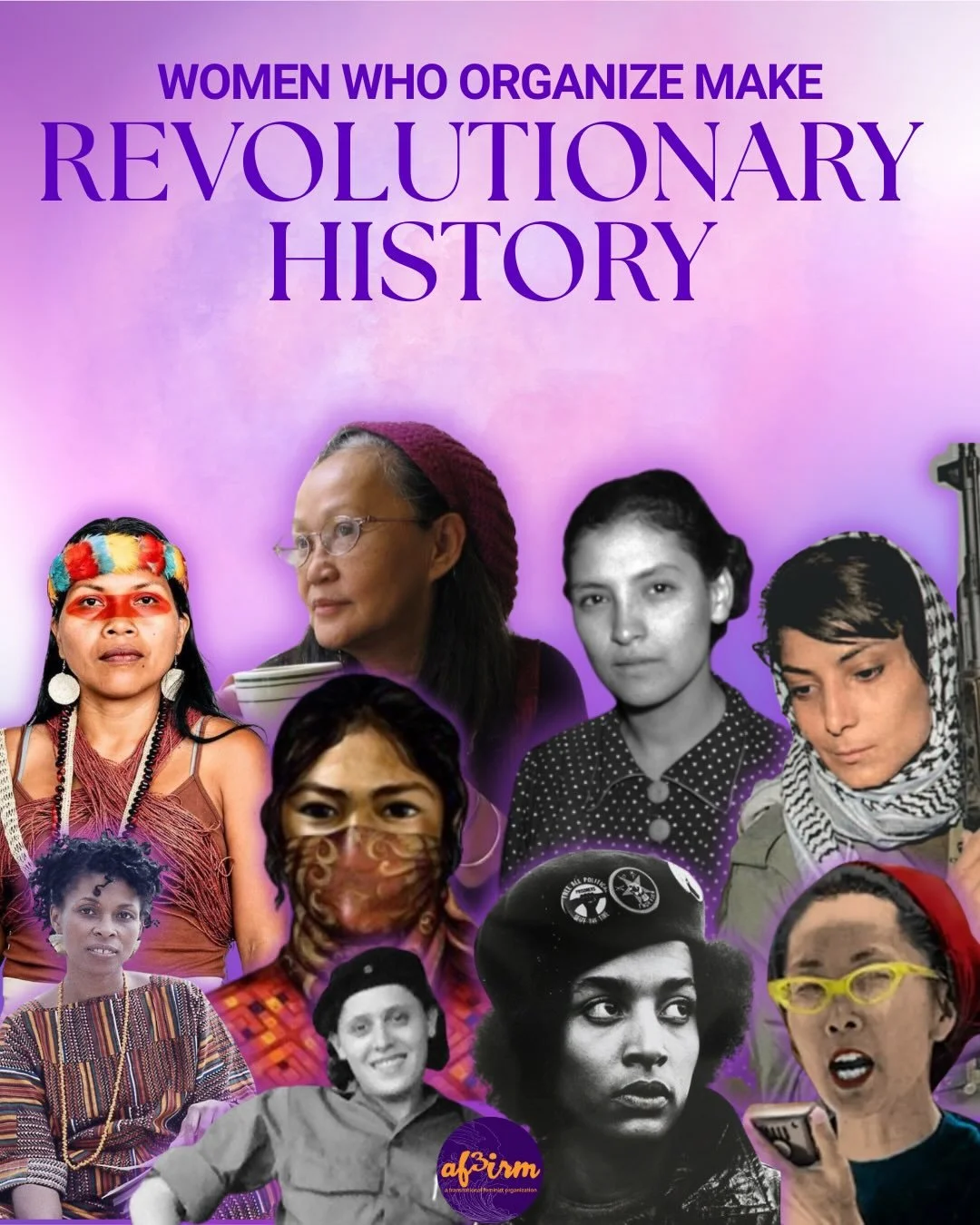 Happy Women&rsquo;s History Month as we salute women on the frontlines! ✊🏾

This year, we honor revolutionary women who organized for a better world. We salute the women who recognized the importance of being a part of an organization and turned the