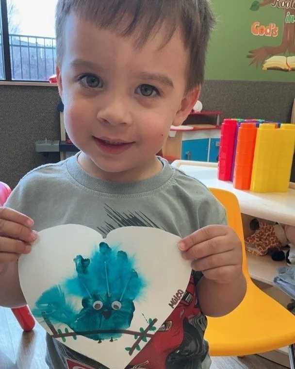 There is nothing sweeter than watching our students light up as they share their work! 💛 From colorful creations to early writing and creative expression, every piece tells a story&mdash;and we love celebrating each one.