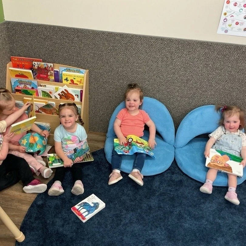 Our toddler days are full of energy, learning, and lots of fun! 

Each day is thoughtfully structured to help our little learners grow in independence, confidence, and curiosity.

🎨 Hands-on activities and creative play
📚 Circle time with songs, st