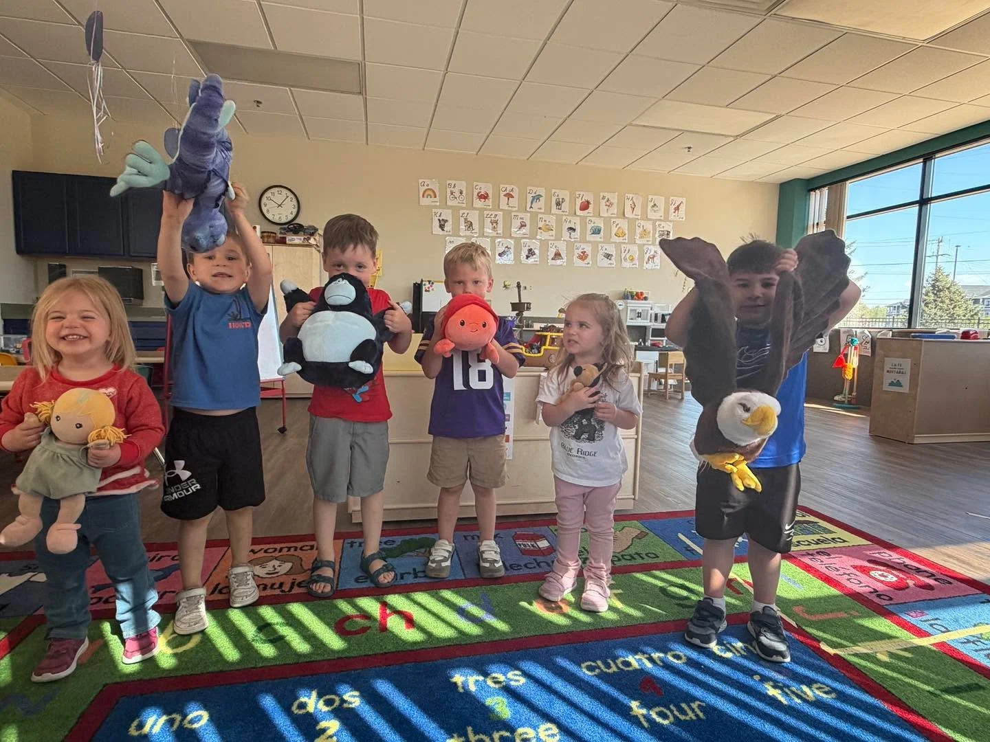 Our preschool class got their stuffed animals ready for a sleepover tonight at Agape&hellip; check back tomorrow to see what their stuffed animals did while at Agape for the night&hellip; 😁😴