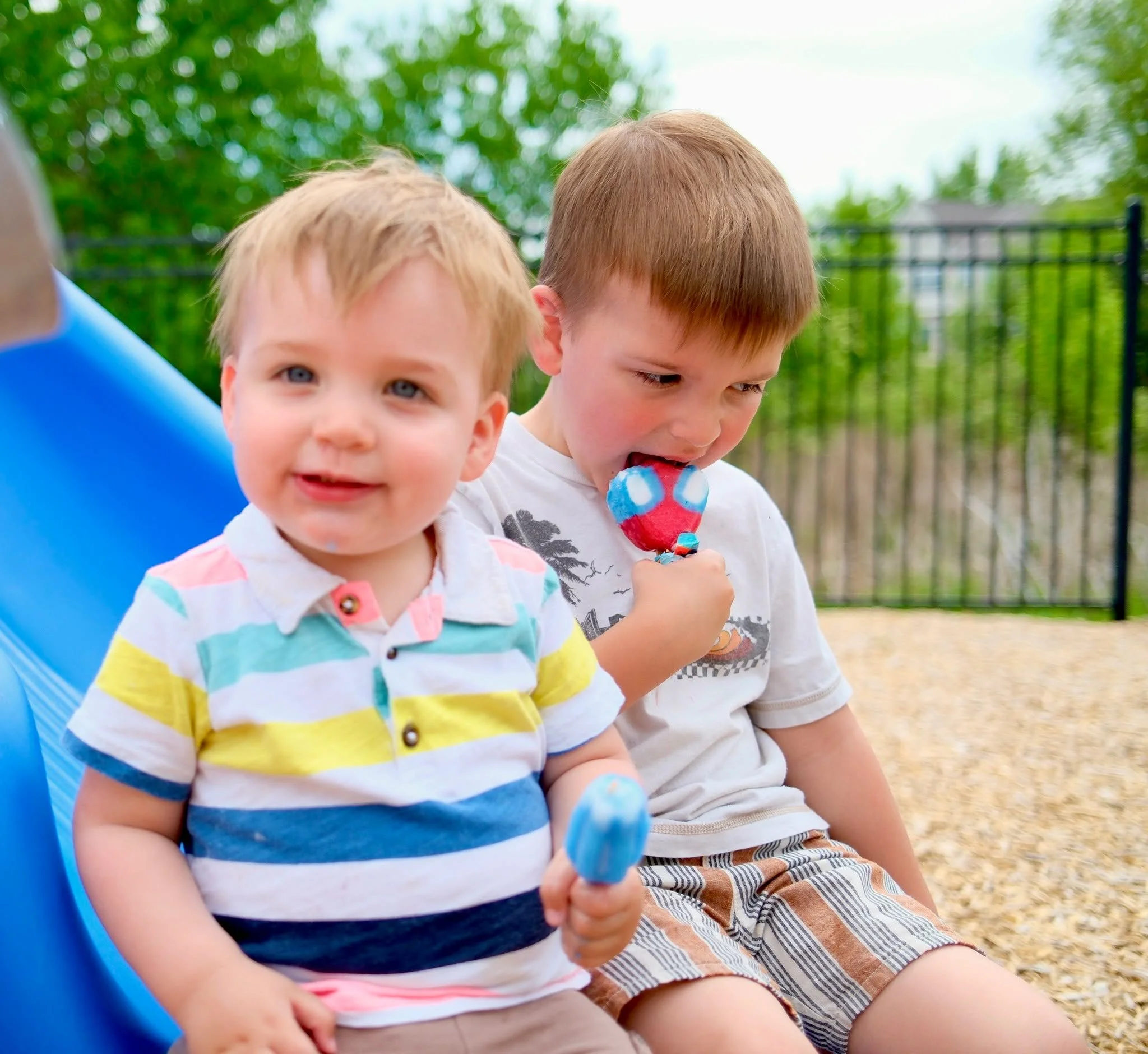 At Agape, we love helping children build healthy habits with homemade organic meals and snacks every day 🍎🥕🥛

But we also believe summer is meant for a little fun and a sweet treat too ☀️🍦 

Today our kiddos were excited to cool off with a specia