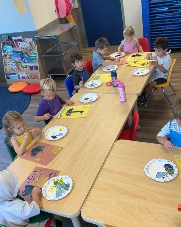 Our little artists are exploring colors, textures, and new ways to express themselves&mdash;all while building creativity, confidence, and fine motor skills.