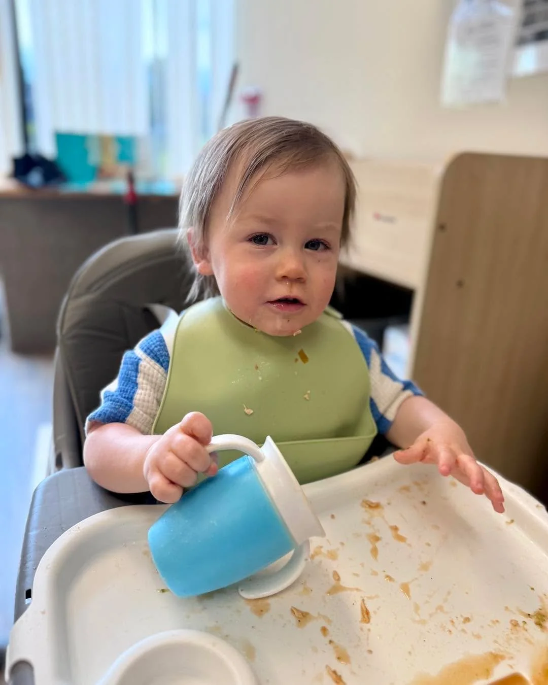Mealtime in our Infant Room is about so much more than eating! Our littlest learners are exploring new tastes and textures, practicing independence, and building important developmental skills&mdash;all while enjoying nutritious meals made with love 