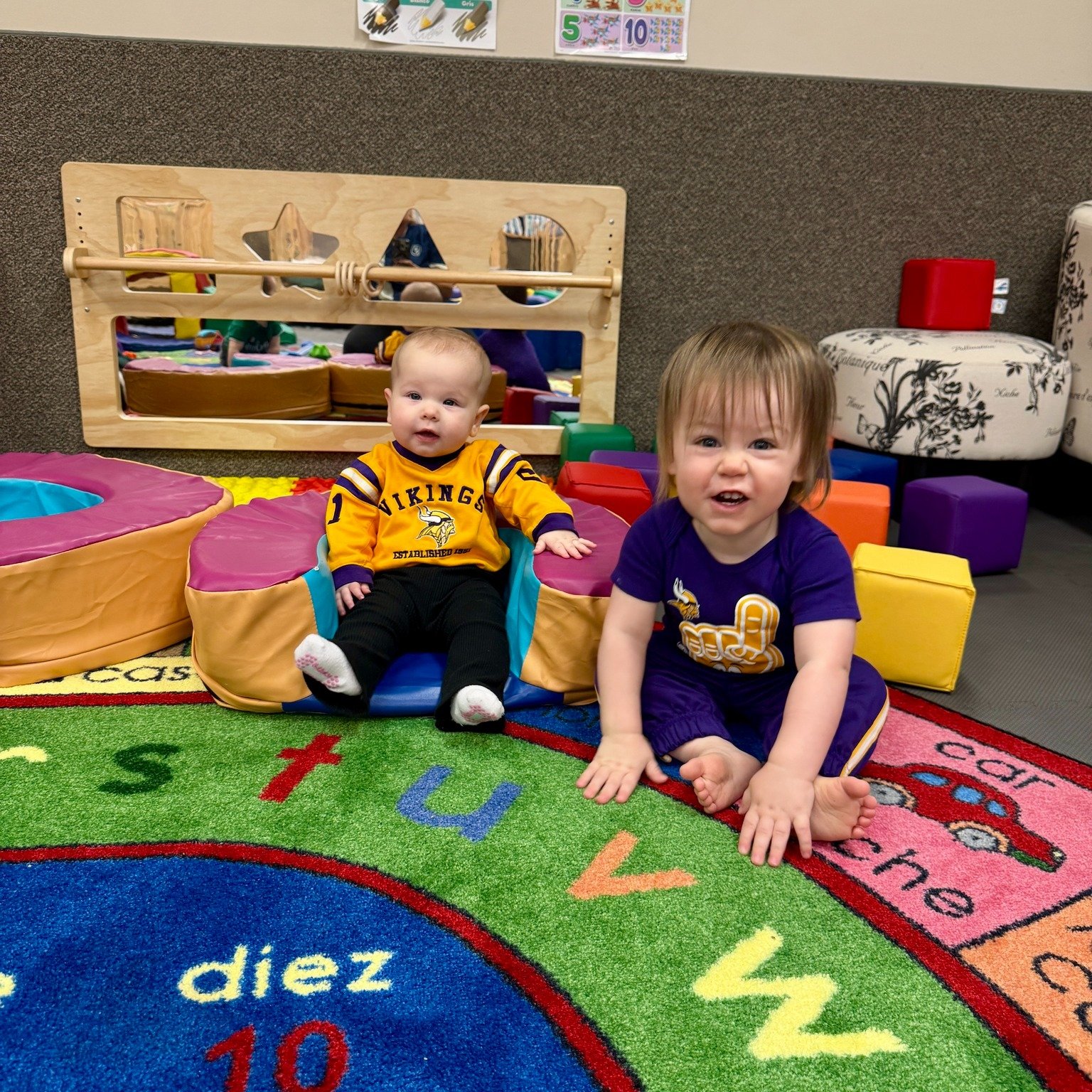 JERSEY DAY at Agape! 🎉

Our little ones and staff came ready to represent their favorite teams today! ❤️ From football to baseball and everything in between, we had a classroom full of some pretty cute sports fans!

Spirit Week continues tomorrow wi