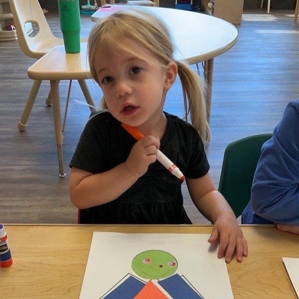 Learning is always more fun when it&rsquo;s hands-on! 

Our students are exploring shapes, colors, patterns, and problem-solving while building important early math and fine motor skills along the way.

Learning through play is the best kind of learn
