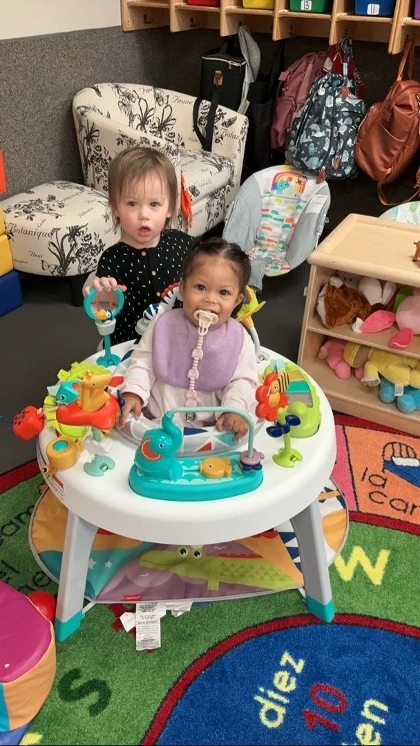 Some of the best learning happens through simply playing and being together. 

Through play, our students are learning to share, communicate, problem-solve, build friendships, and enjoy being part of a classroom community.

At Agape, every day is fil