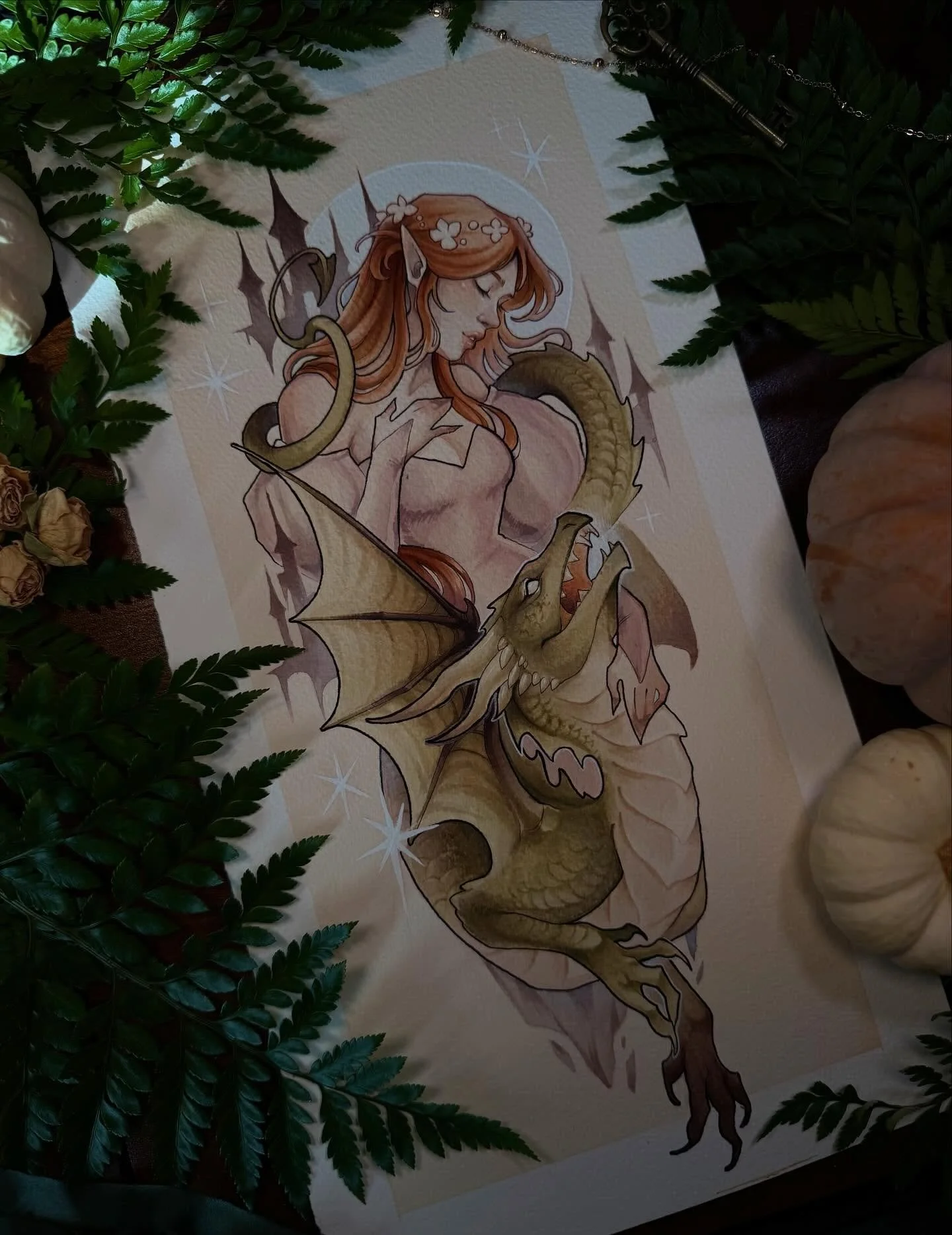 @drawtober prompt number IV #spellboundprincess ✨🏰 based on the strength tarot, because sometimes the worst spells are the ones we place upon ourselves. &bull;
&bull;
&bull;
&bull;

#ohioartist #ohiotattooartist #neotraditional #illustrativetattoo #