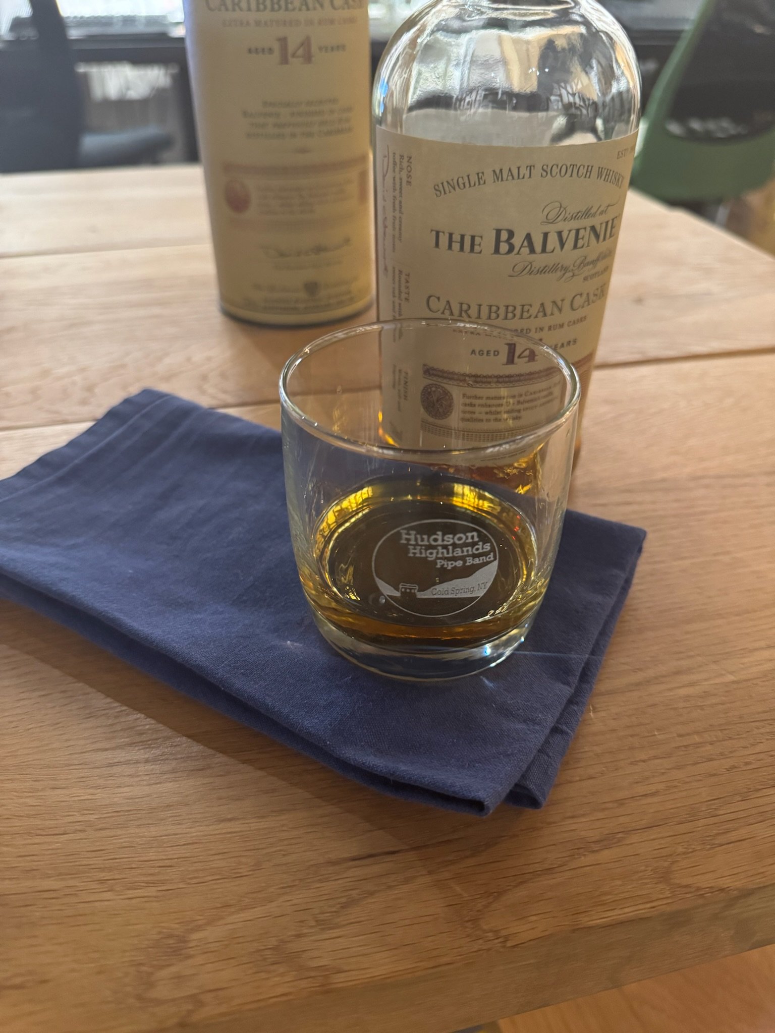 Burns Night gift - custom HHPB Whiskey Glasses