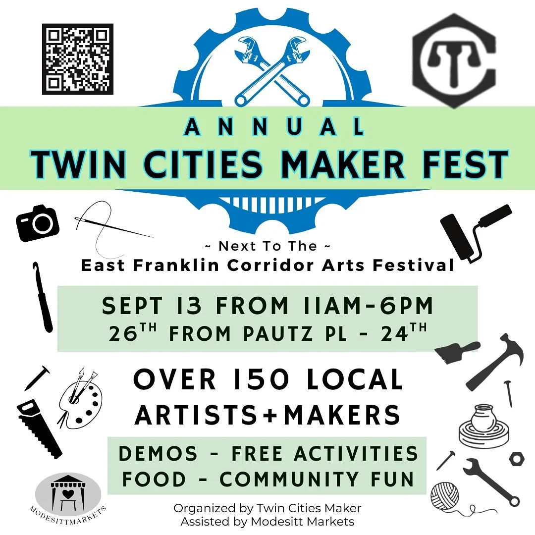 🗓️ TOMORROW!
🎪 TC MakerFest right here in Seward!
🏃 Swing on by, it&rsquo;s going to be AWESOME!