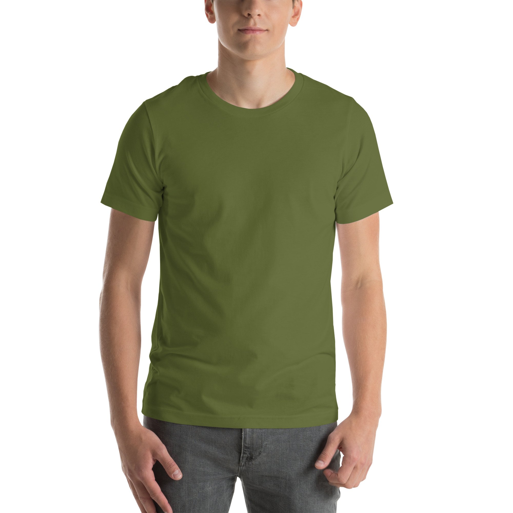unisex-staple-t-shirt-olive-front-687856d0e09fd.jpg