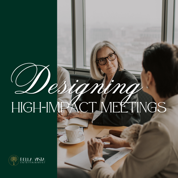 Designing Meetings for Energy, Focus, and Engagement