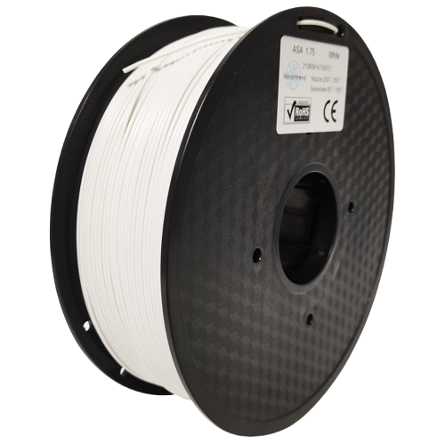 White ASA filament