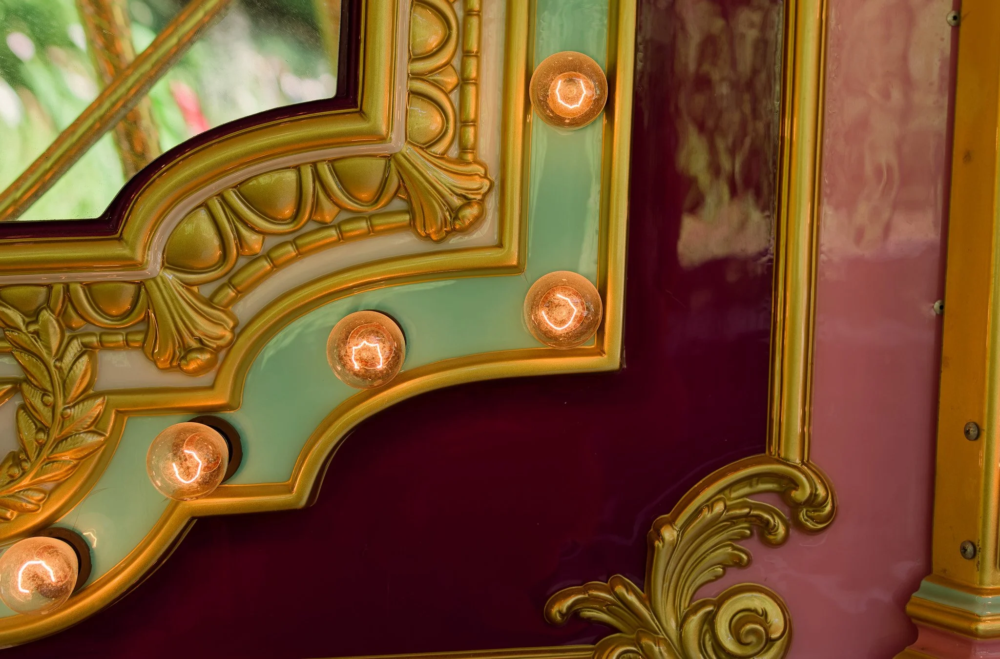 Carousel Lights 2 Postcard